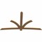 Ekena Millwork Davenport Timber Gable Bracket, Western Red Cedar, 108"W x 63"H x 1 1/2"D x 5 1/2"F, 14/12 Pitch GBW108X63X0206DAV00SWR - alternate 5
